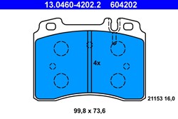 Brake Pad Set, disc brake 13.0460-4202.2_1