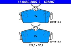 Brake Pad Set, disc brake 13.0460-5807.2_1