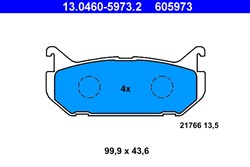 Brake Pad Set, disc brake 13.0460-5973.2_1