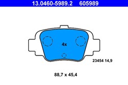 Brake Pad Set, disc brake 13.0460-5989.2_1