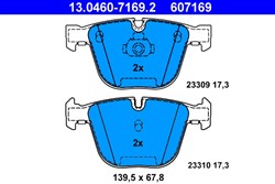 Brake Pad Set, disc brake 13.0460-7169.2_1