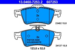 Brake Pad Set, disc brake 13.0460-7253.2_1