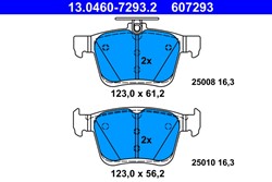 Brake Pad Set, disc brake 13.0460-7293.2_1