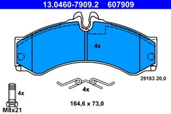 Brake Pad Set, disc brake 13.0460-7909.2_1