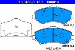 Brake Pad Set, disc brake 13.0460-8013.2_1