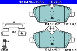 Brake Pad Set, disc brake 13.0470-2795.2_1