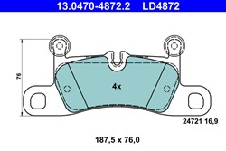 Brake Pad Set, disc brake 13.0470-4872.2_1