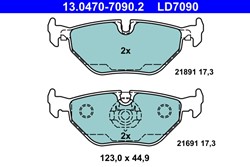 Keramikas bremžu kluču komplekts ATE 13.0470-7090.2_1