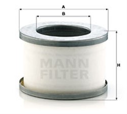 filtras, suspausto oro įranga MANN-FILTER LE 5008_2
