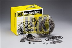 Dual-plate clutch kit with bearing LUK 602 0006 00