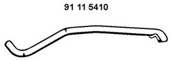 Exhaust pipe EBE91 11 5410_0