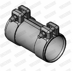 Pipe Connector, exhaust system WALK86160_4