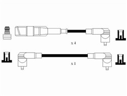 Ignition Cable Kit RC-VW227 0958_1
