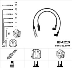 Ignition Cable Kit RC-AD209 0509_0