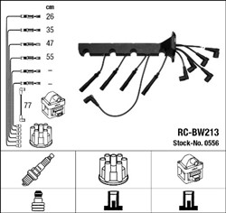 Ignition Cable Kit RC-BW213 0556