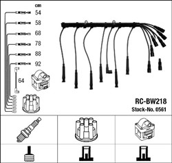 Ignition Cable Kit RC-BW218 0561_1