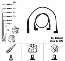 Ignition Cable Kit RC-BW231 0575_1