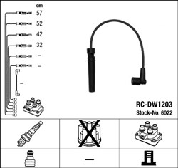Ignition Cable Kit RC-DW1203 6022