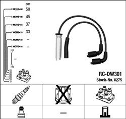 Zestaw przewodów zapłonowych RC-DW301 8275_1
