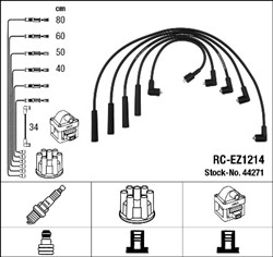 Ignition Cable Kit RC-EZ1214 44271