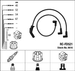 Ignition Cable Kit RC-FD521 0616_0