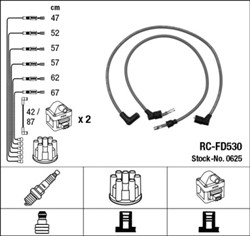 Zestaw przewodów zapłonowych RC-FD530 0625_1