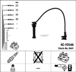 Ignition Cable Kit RC-FD546 0641