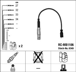 Ignition Cable Kit RC-MB1106 6349_1