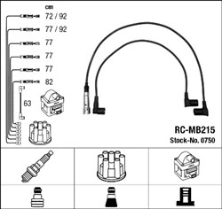 Zestaw przewodów zapłonowych RC-MB215 0750_1