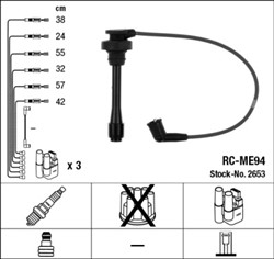 Ignition Cable Kit RC-ME94 2653