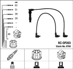 Ignition Cable Kit RC-OP203 0768