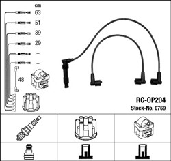 Ignition Cable Kit RC-OP204 0769_1