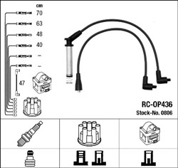 Ignition Cable Kit RC-OP436 0806_1