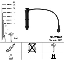 Ignition Cable Kit RC-RV1202 7705_1