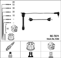Ignition Cable Kit RC-TX71 5384