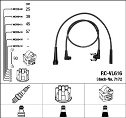 Ignition Cable Kit RC-VL616 7172_0