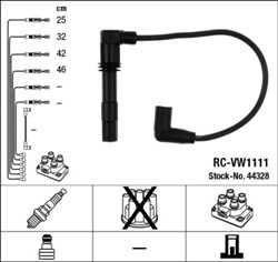 Ignition Cable Kit RC-VW1111 44328