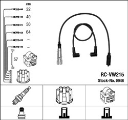 Ignition Cable Kit RC-VW215 0946_1