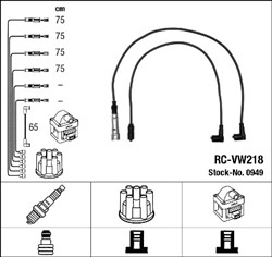 Zestaw przewodów zapłonowych RC-VW218 0949_1