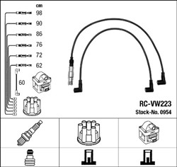 Zestaw przewodów zapłonowych RC-VW223 0954_1