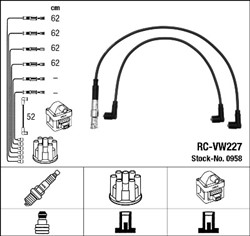 Ignition Cable Kit RC-VW227 0958_0