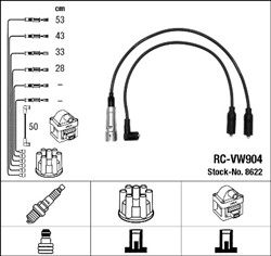 Ignition Cable Kit RC-VW904 8622_1