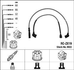 Zestaw przewodów zapłonowych RC-ZX19 9922_1