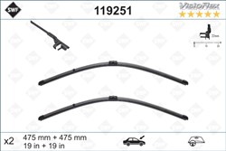 Wiper blade SWF 119251 jointless 475mm (2 pcs) front with spoiler_1