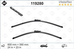 Wiper blade SWF 119280 jointless 600mm (2 pcs) front with spoiler_1