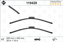 Wiper blade Visioflex SWF 119420 jointless 650/400mm (2 pcs) front with spoiler_1
