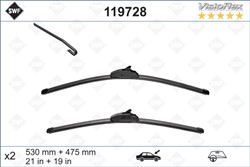 Wiper blade Visioflex SWF 119728 jointless 530/475mm (2 pcs) front with spoiler_3