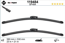 Wiper blade Visioflex SWF 119484 jointless 580/530mm (2 pcs) front with spoiler_1