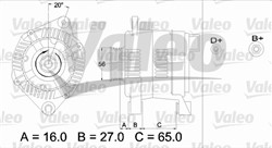VALEO Ģenerators VAL436344_1