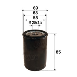 Oil filter VAL586013